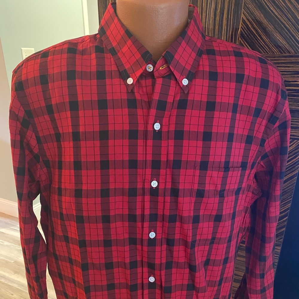 Red (Christmas Plaid) Men’s XL New With Tags